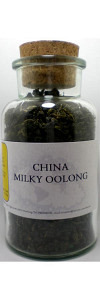 China Milky Oolong im Korkenglas